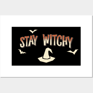 Support the sisterhood: Stay Witchy (light images) Posters and Art
